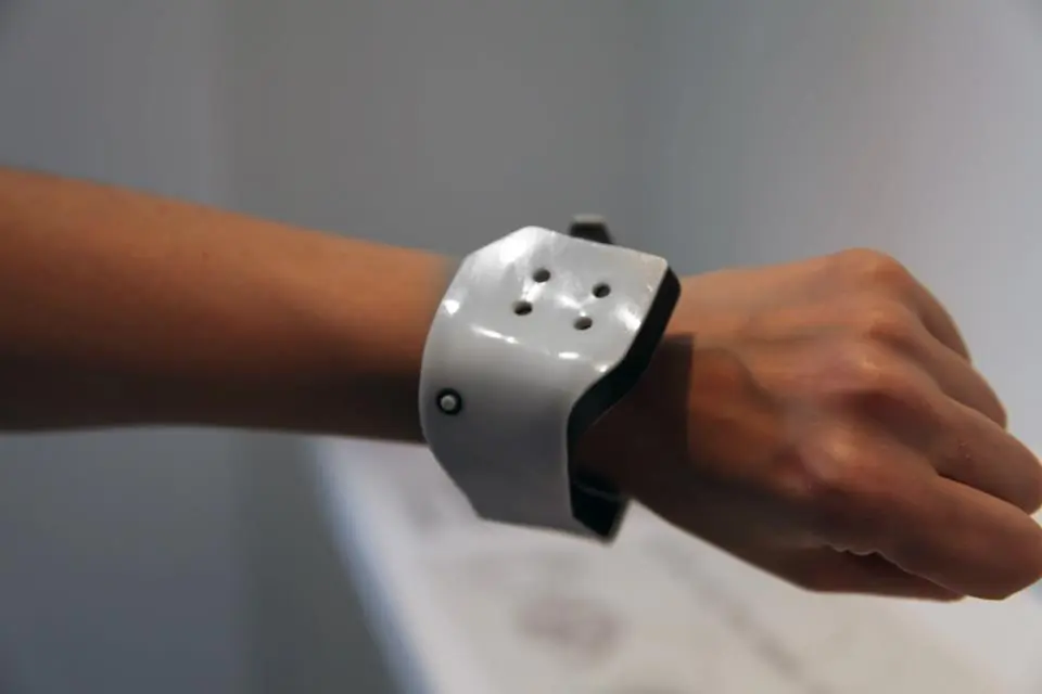 The Scent Rhythm watch aims to have people smell the passage of time (Photo: Aisen Caro Chacin)