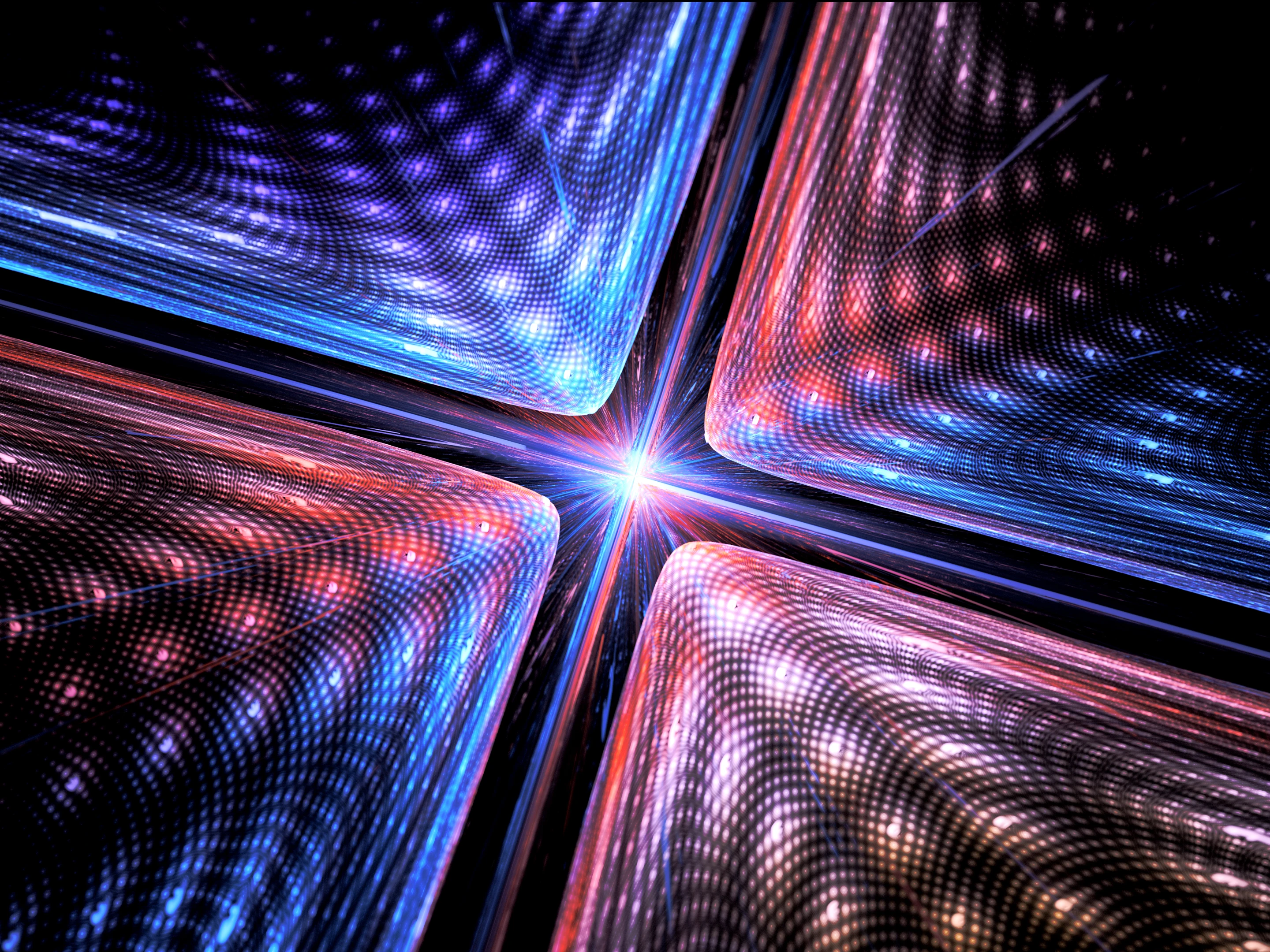 Researchers relied on lasers and supercool temperatures to trap their qubit