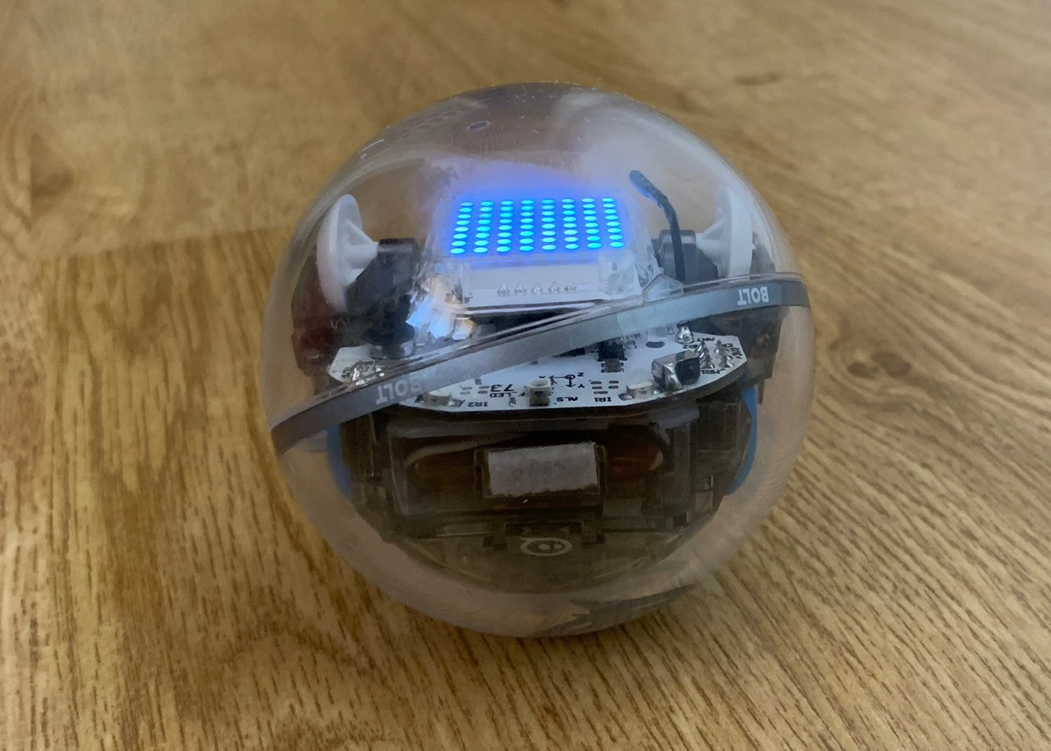 The Sphero Bolt has more sensors than its predecessors, including an ambient light sensor