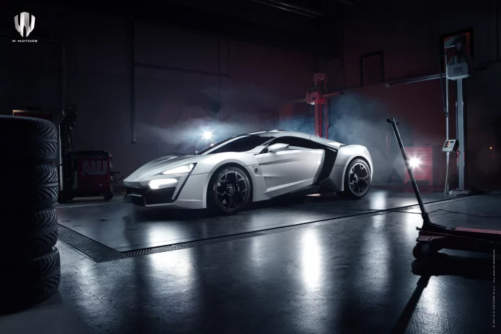 The $3.4 million Lykan Hypersports from W Motors