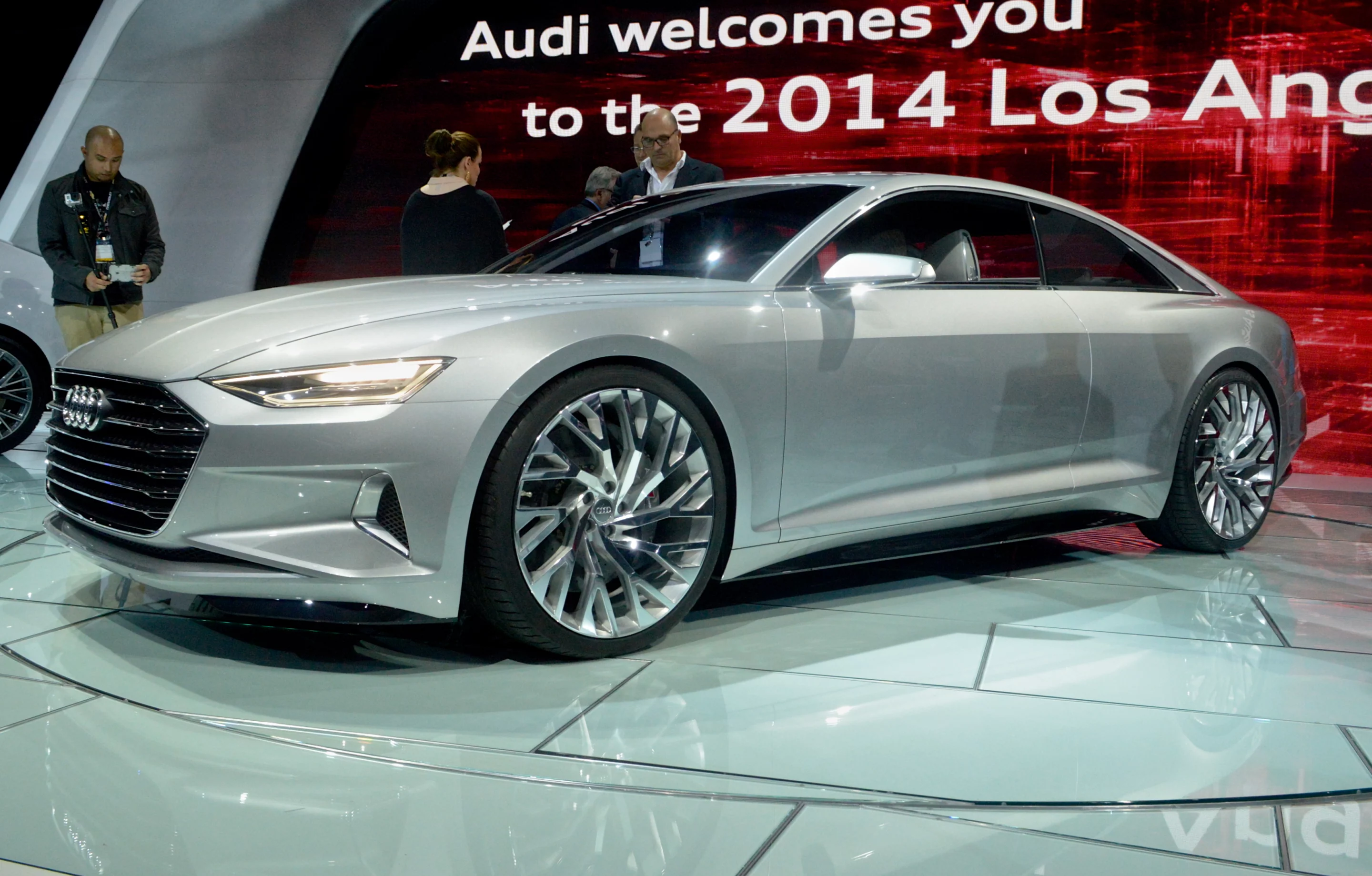 The all-new Audi Prologue at the LA Auto Show (Photo: C.C. Weiss/Gizmag)