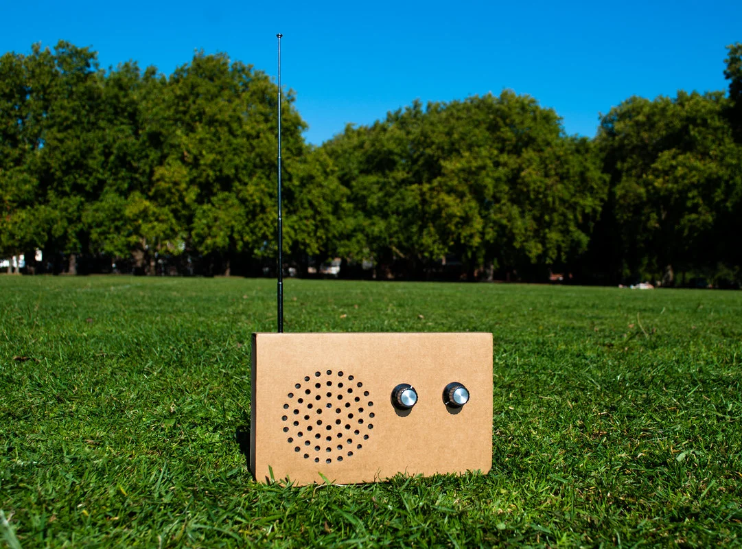 A Card Radio out in the wild