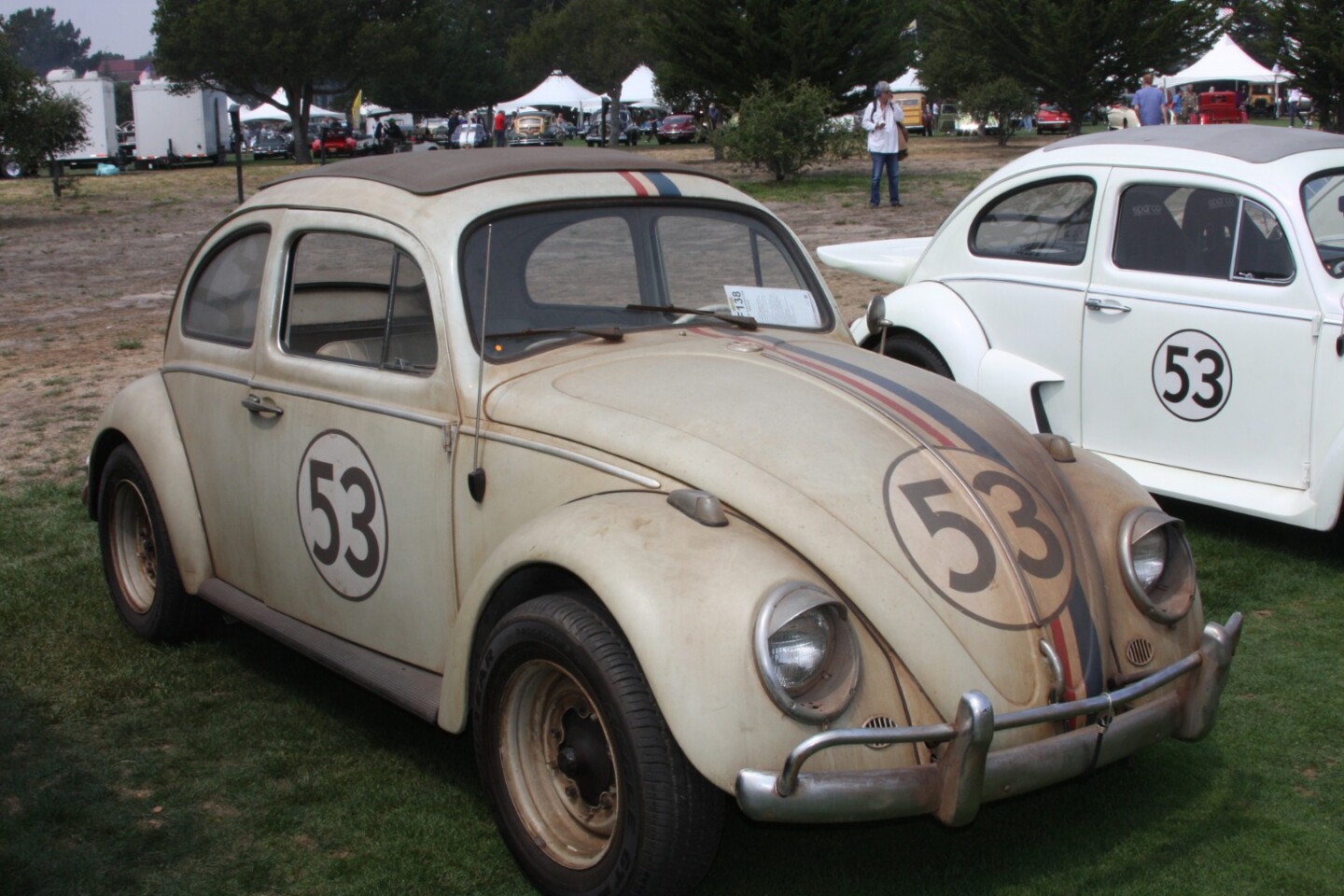 2018 Monterey Car Week Auction Report | 1964 Volkswagen Beetle | Sold for $93,500 | Estimate: from $30,000 - $40,000 | Auction: Mecum | Lot F138 | Official Description | Another Herbie used in filming the sixth and last of the Herbie movie franchise, Herbie: Fully Loaded (2005), this one more than doubling its estimate of $30,000 to $40,000 | See also The top 100 most expensive movie & TV cars | See also The 50 most valuable Volkswagen Beetles ever sold