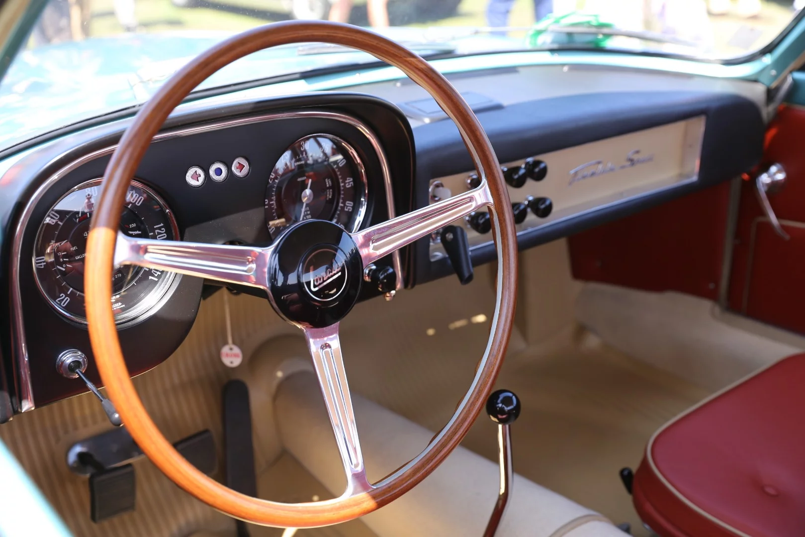 5-star hotel treatment greets passengers in this 1959 Lancia Flaminia Sport Zagato Coupe