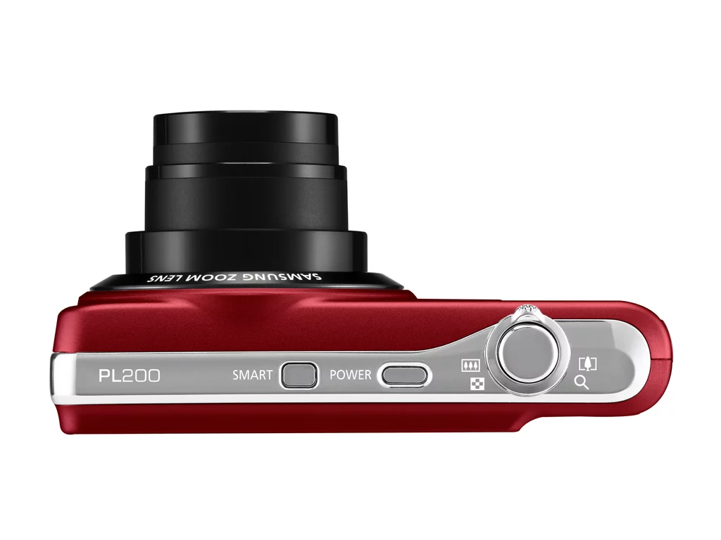 The 3.9 x 2.3 x 0.83 inch PL200 camera