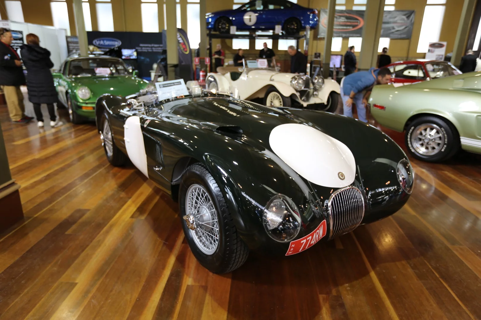 This 1964 Jaguar C-Type re-creation is the work of globally revered Coventry Classics and went to auction during the show, expecting to sell for AU$160,000 to AU$200,000 (approx US$120,000 to US$150,000) but failing to reach reserve with a high bid of AU$130,000.