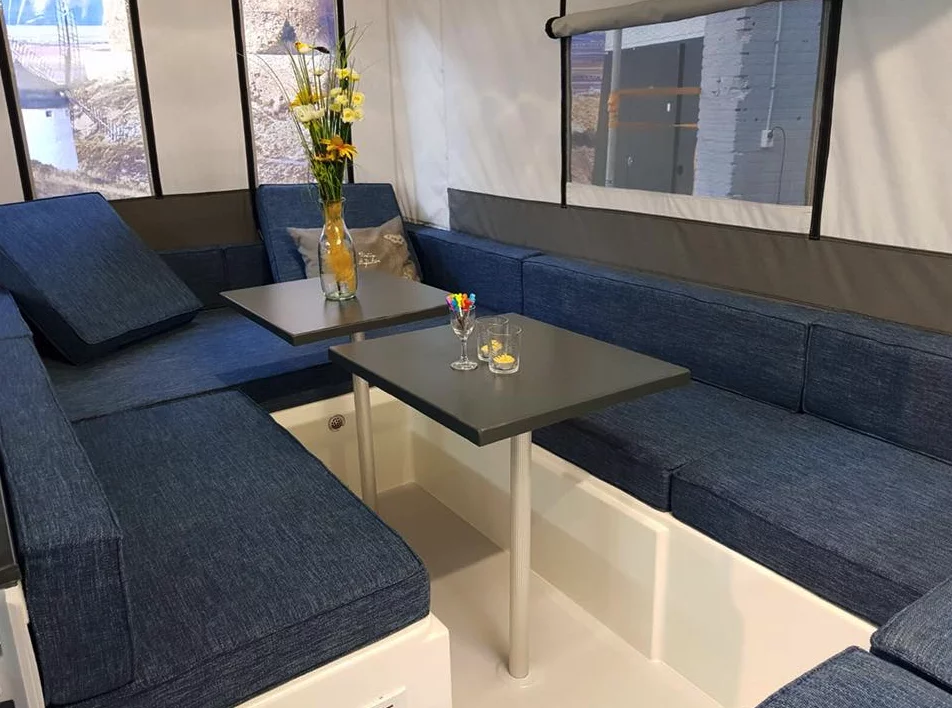 A look at the iCamp living area