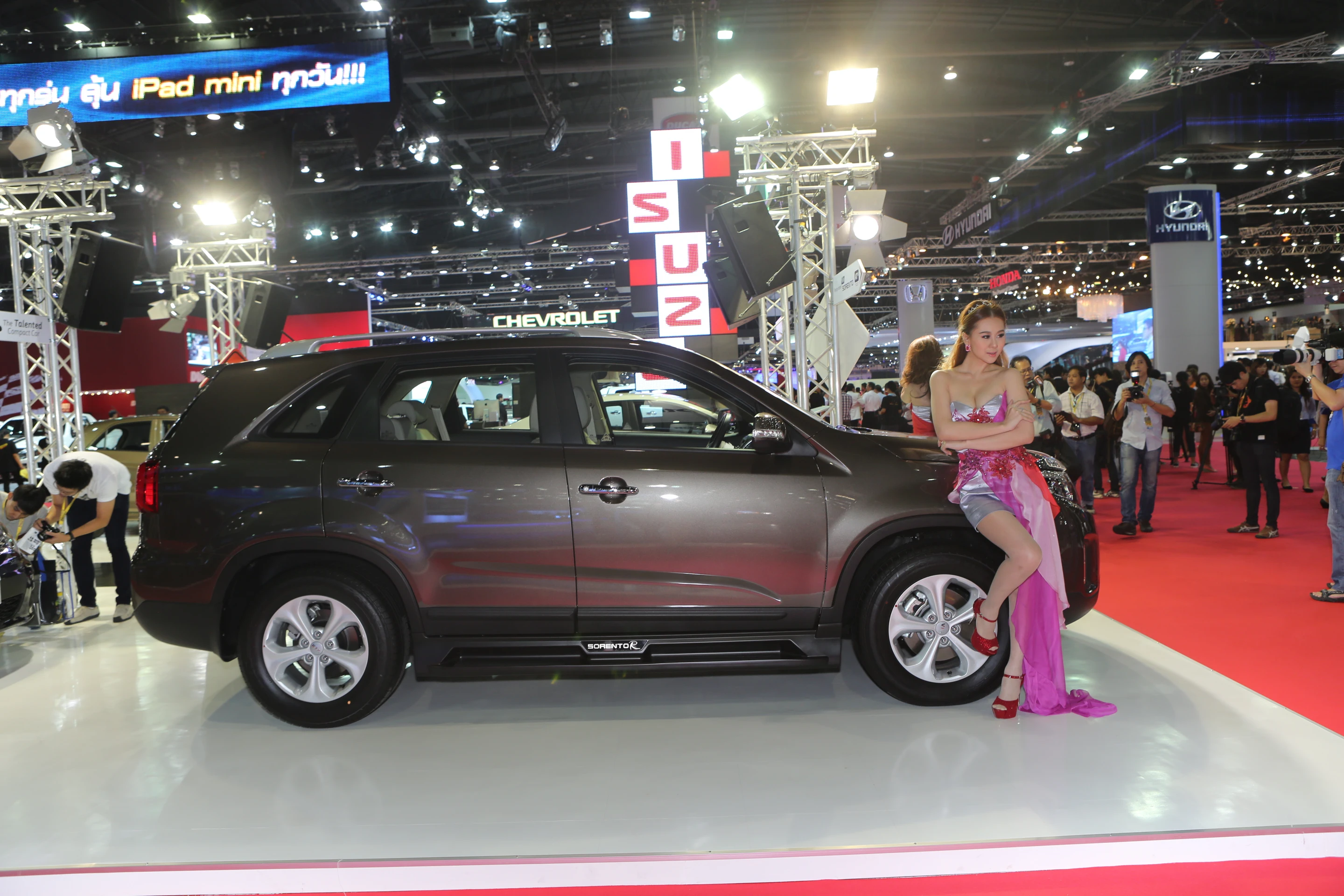 KIA stand, Bangkok International Motor Show, 2013 (Photo: Husna Namirembe/Gizmag)