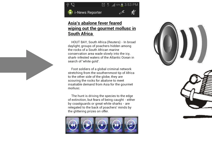 An example of a news article displayed in the app (Image: Dr. Wee Kuok Kwee)