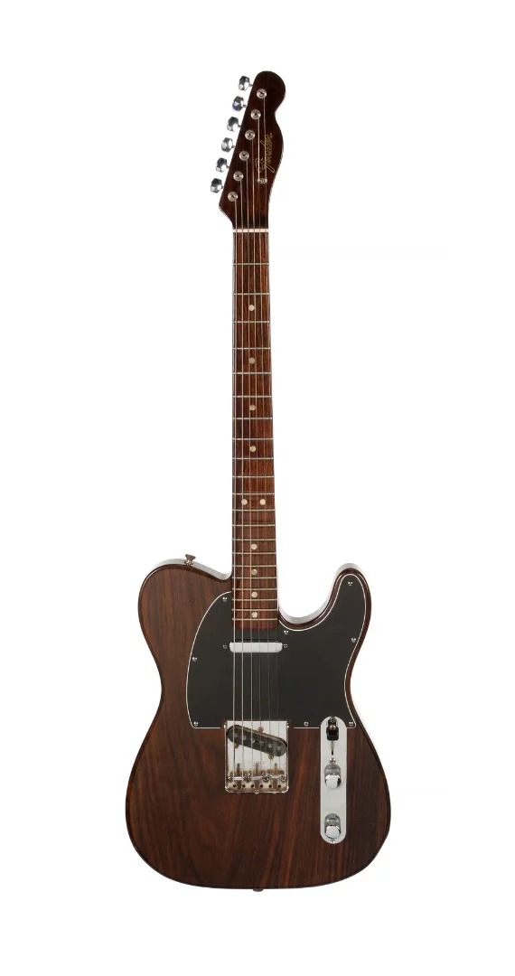 Fender Telecaster prototype made for Presley by luthier Phil Kubicki, but subsequently sent back to the company's Nashville office for being too heavy to use on stage: Lot 404, estimate $90,000 - $100,000