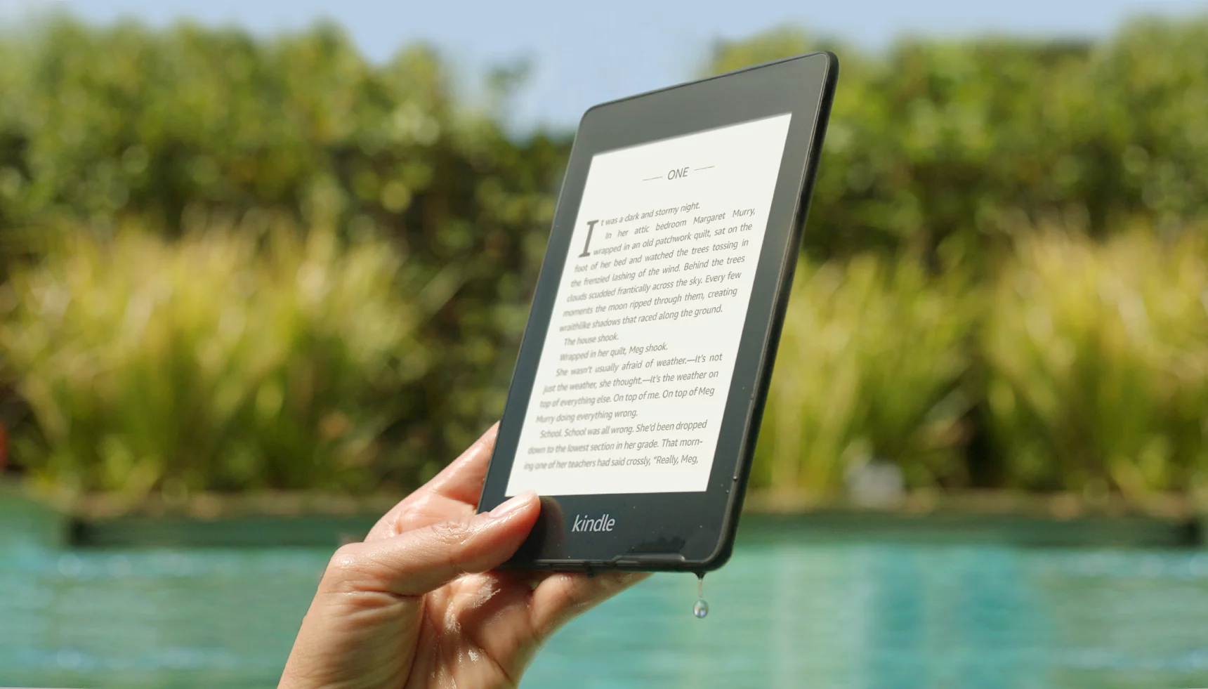The new Kindle Paperwhite is the first in the series to feature IPX8 waterproof rating
