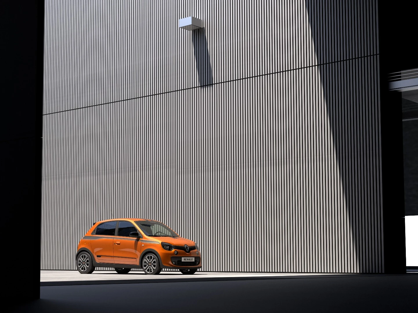 The Twingo GT is a handsome little car, even if it's a bit cutesy
