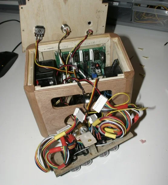 A view that owners are unlikely to see - the inside of the Nixie Ramos