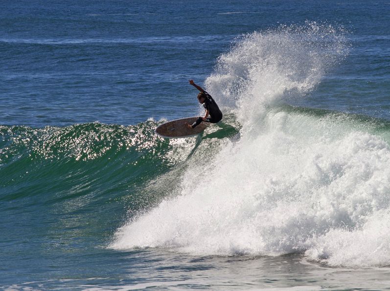 The NSP Coco Mat Fish surfboard