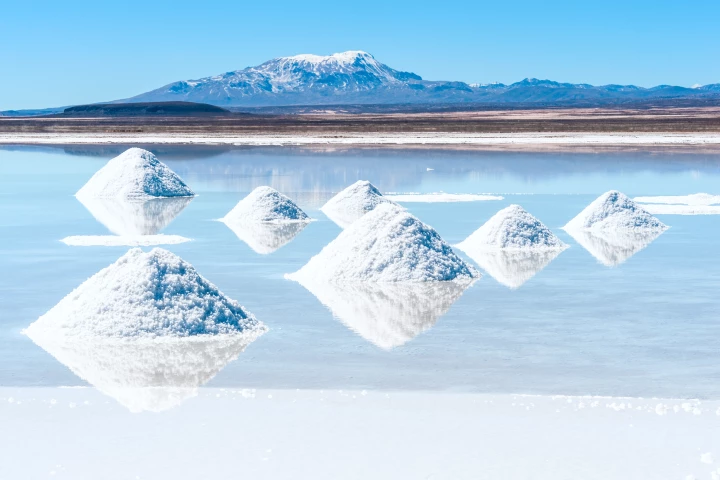 The Uyuni Salt Lake in Bolivia holds an estimated 5.4 million tonnes of lithium