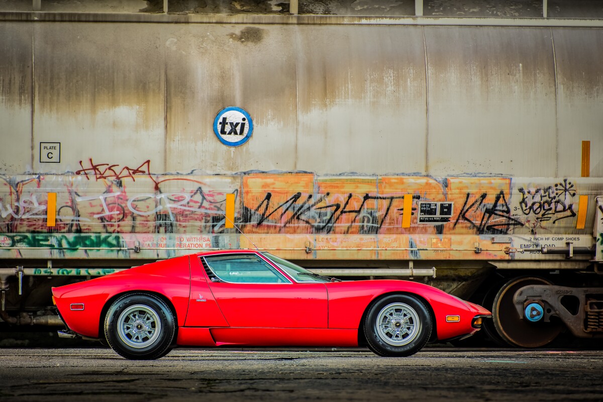 1971 Lamborghini Miura P400 SV by Bertone