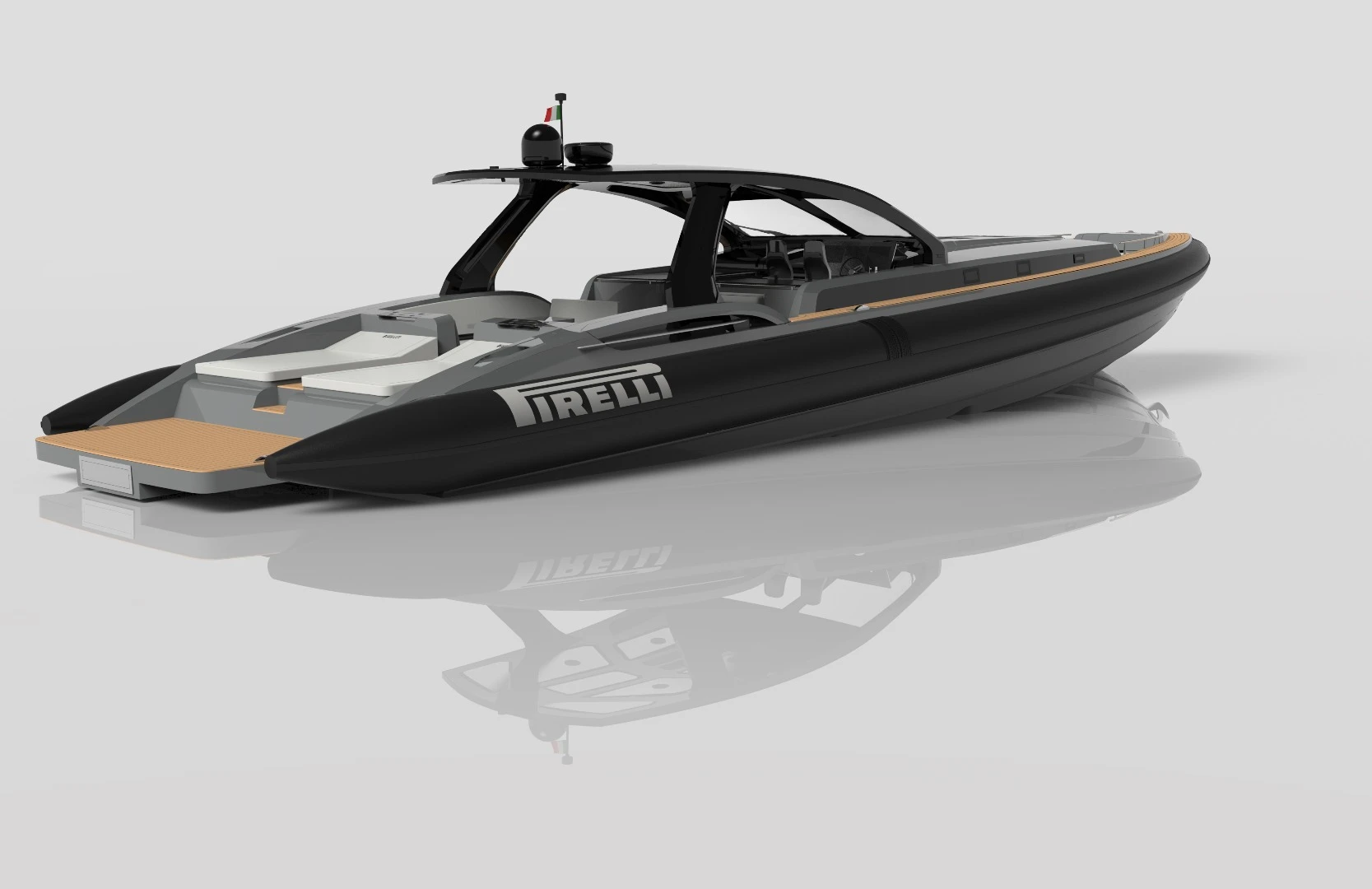 The new Pirelli 1900 will debut at the Cannes Yachting Festival