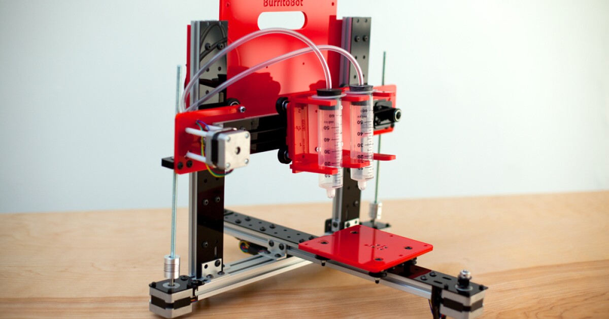 BurritoBot: 3D printing meets fast food