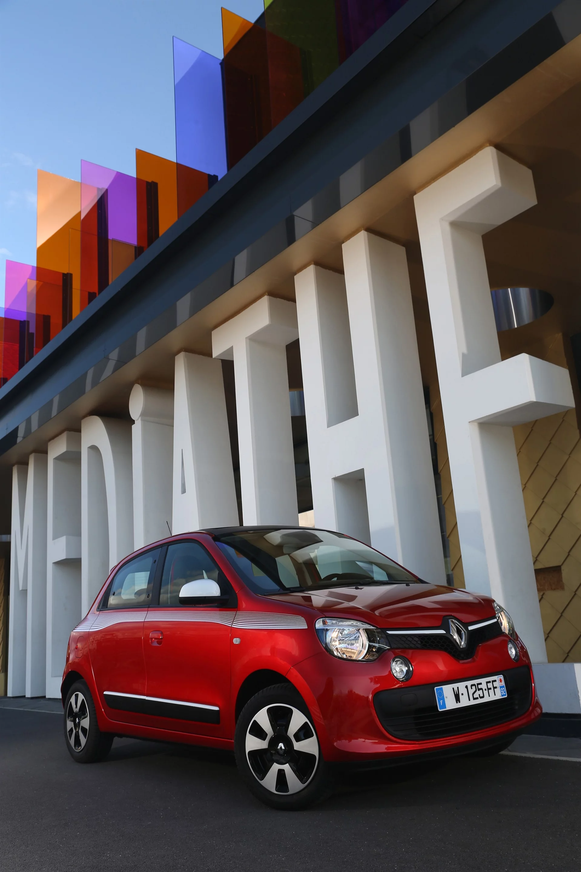Renault Twingo has an energy-absorbing chassis