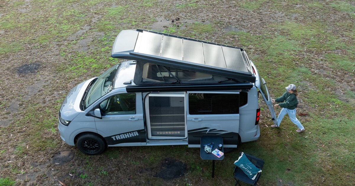 VW T7 camper is an Outback-ready California with a toilet and a twist