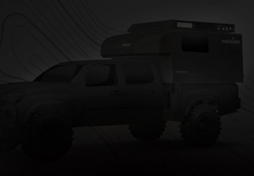 Unlike the traditional Tufport shell, the Overlander will come equipped with a camper interior