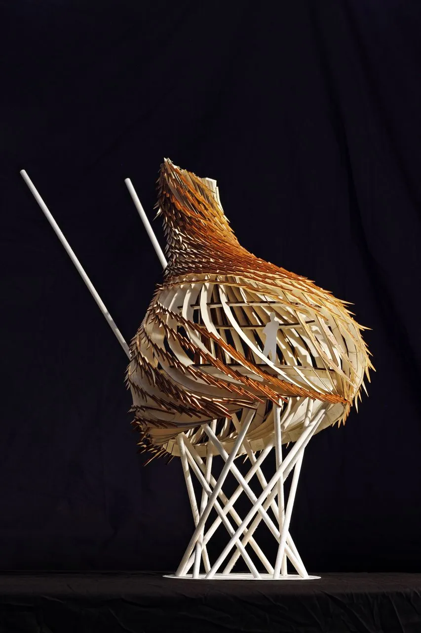 The Biodiversity Nest Treehouse design by Blue Forest