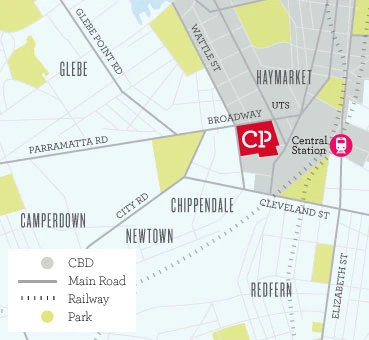 Location of the Central Park development (Image: Central Park)