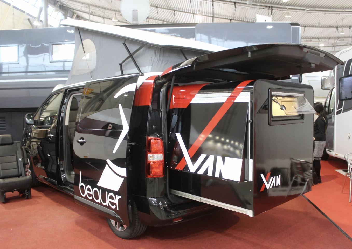 Beauer's X-Van is a power-expansion sleeper module for small vans