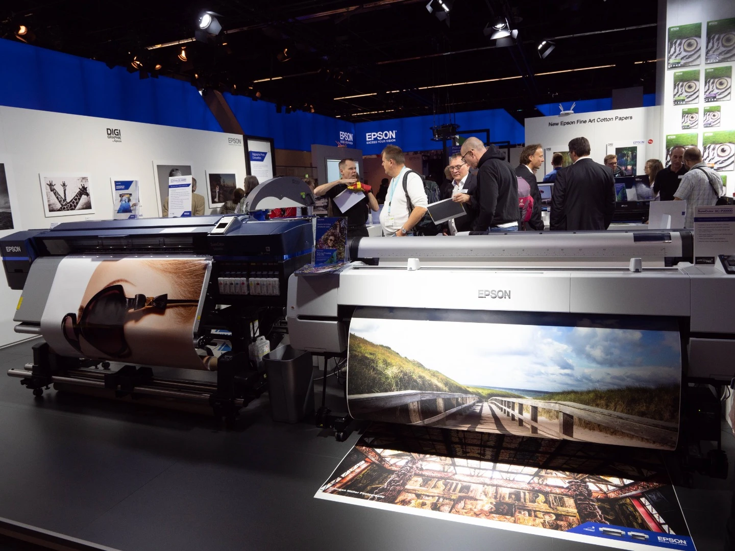 Epson's large format photo printers