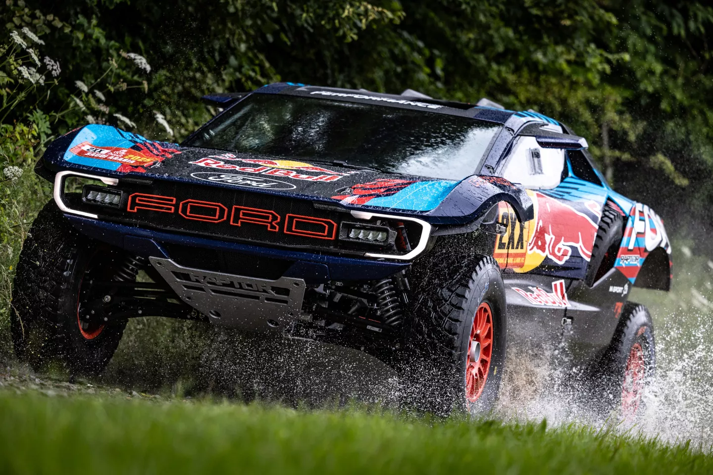 Ford also showed the Ranger Raptor T1+ rally car at Adventure & Allwheel 2025, a few months after its podium finish at Dakar