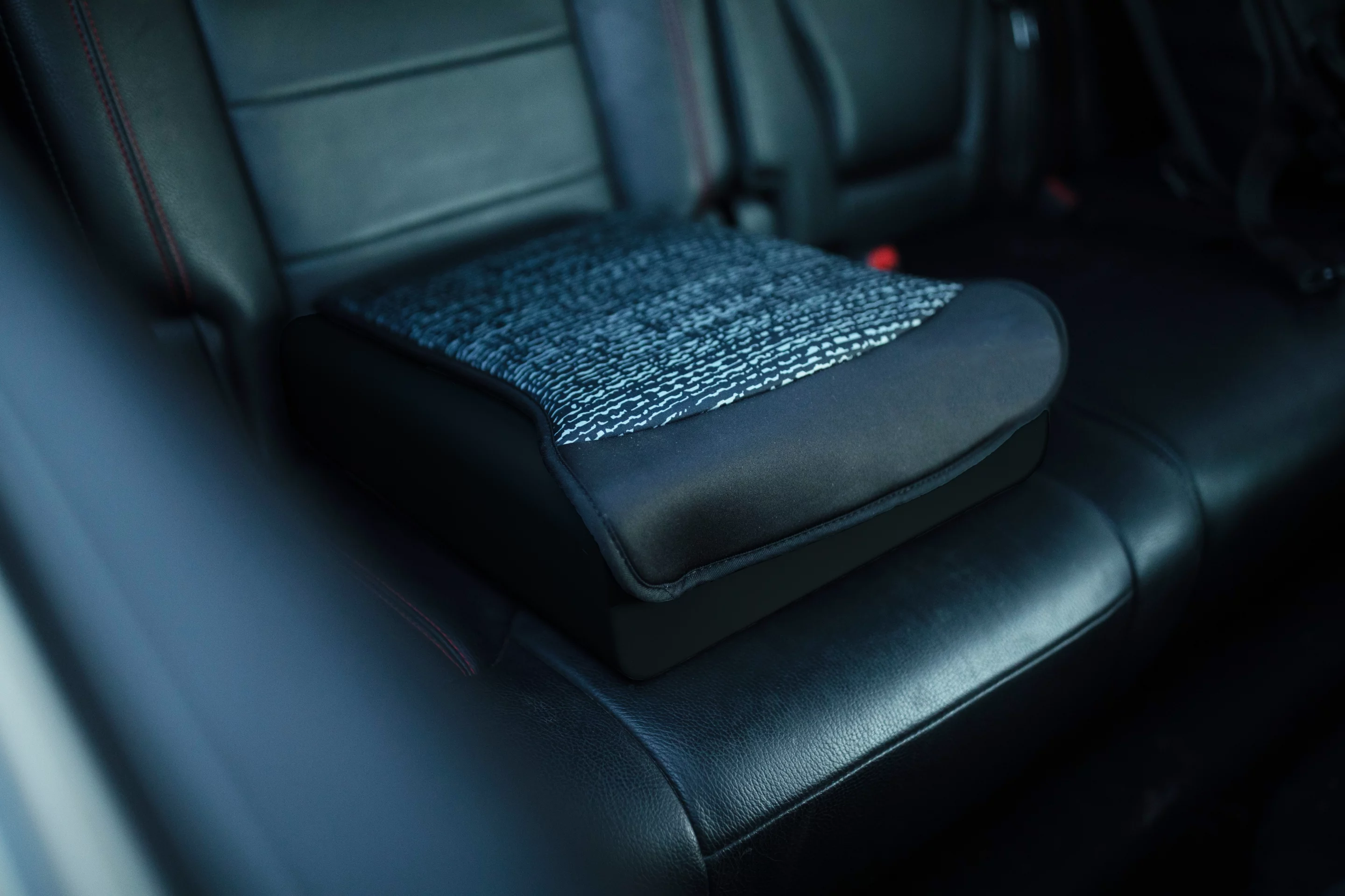 There's a car safe in that thar supposed booster seat