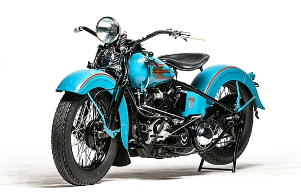 This 1937 Harley-Davidson EL (Lot S100) is estimated to fetch between $80,000 and $120,000