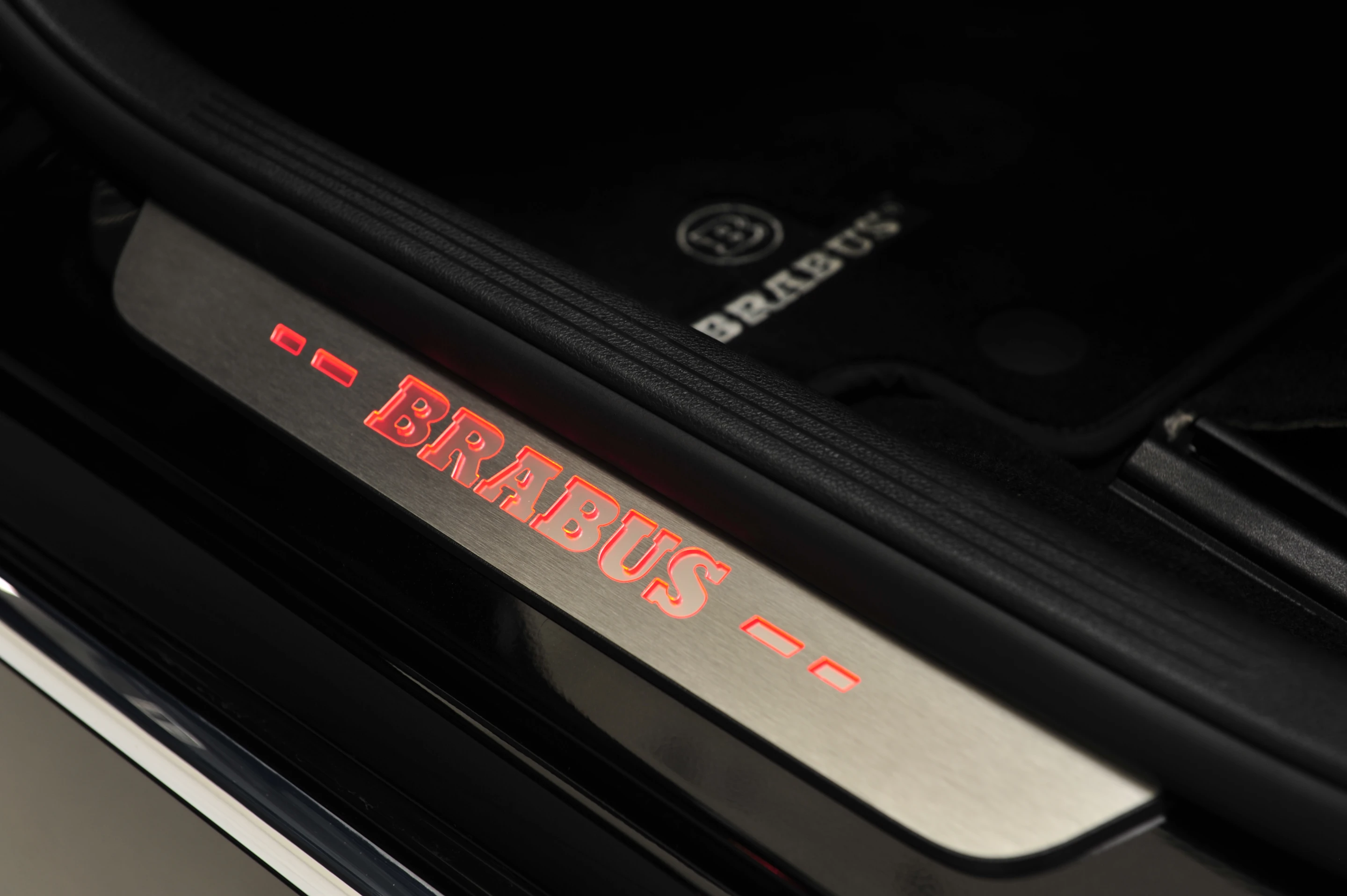 BRABUS branded door sills