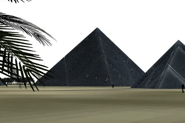 Lunar Cubit solar pyramids