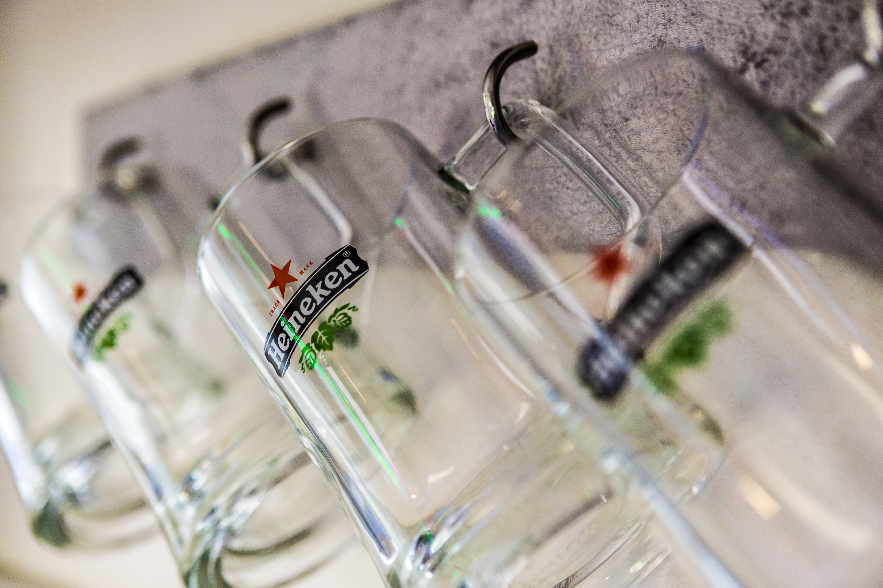Interestingly enough, despite all the Heineken gear around, Heineken is not listed as an official partner
