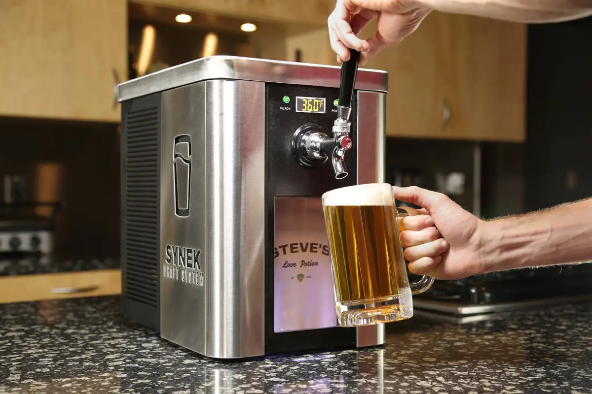 Fresh beer from your local brewery
