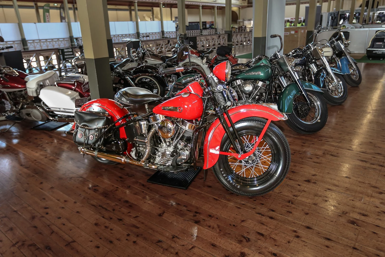 One of the many special celebrations at Motorclassica this year was the 70th anniversary of the Harley-Davidson Panhead engine, featuring a timeline of these historic machines from 1948 through 1965.