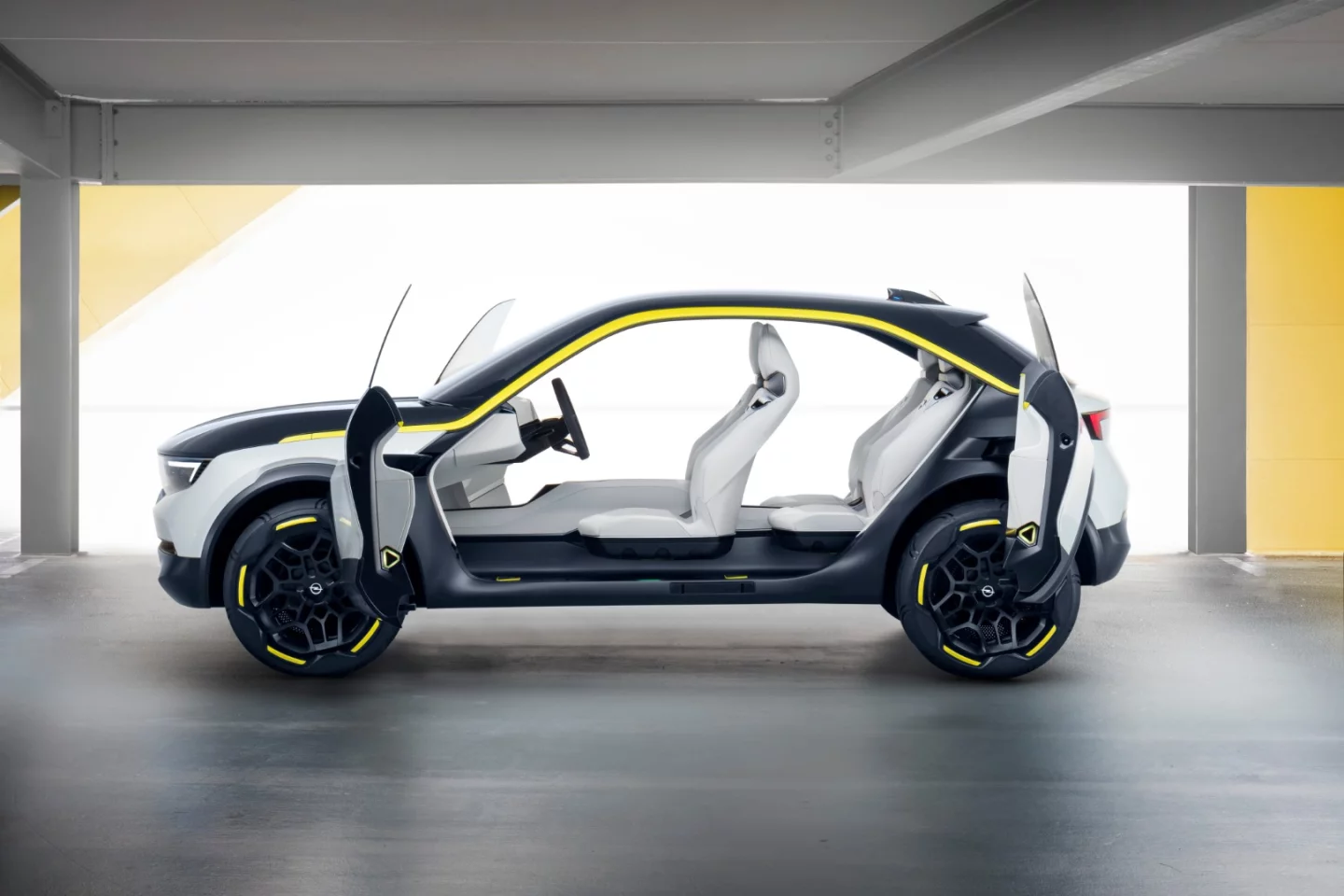 Opel GT X Experimental concept: coach doors make for easy access