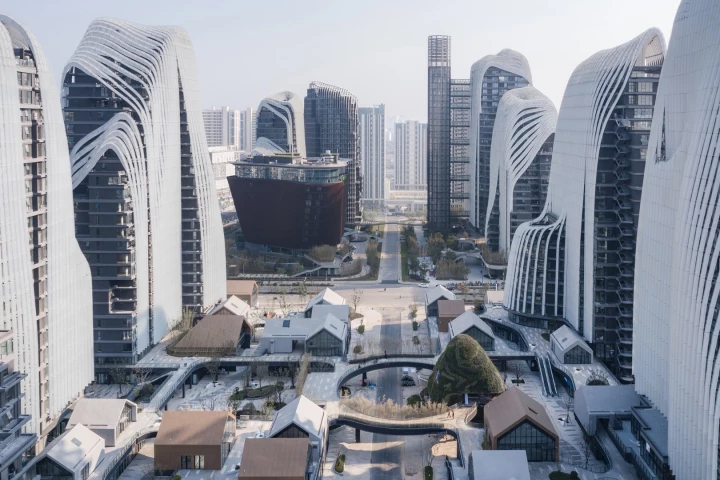 The Nanjing Zendai Himalayas Center is currently under construction and is expected to be completed in 2020