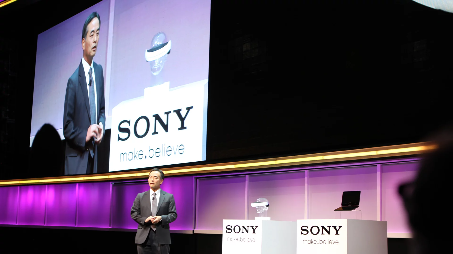 Sony unveils it personal 3D headset prototype