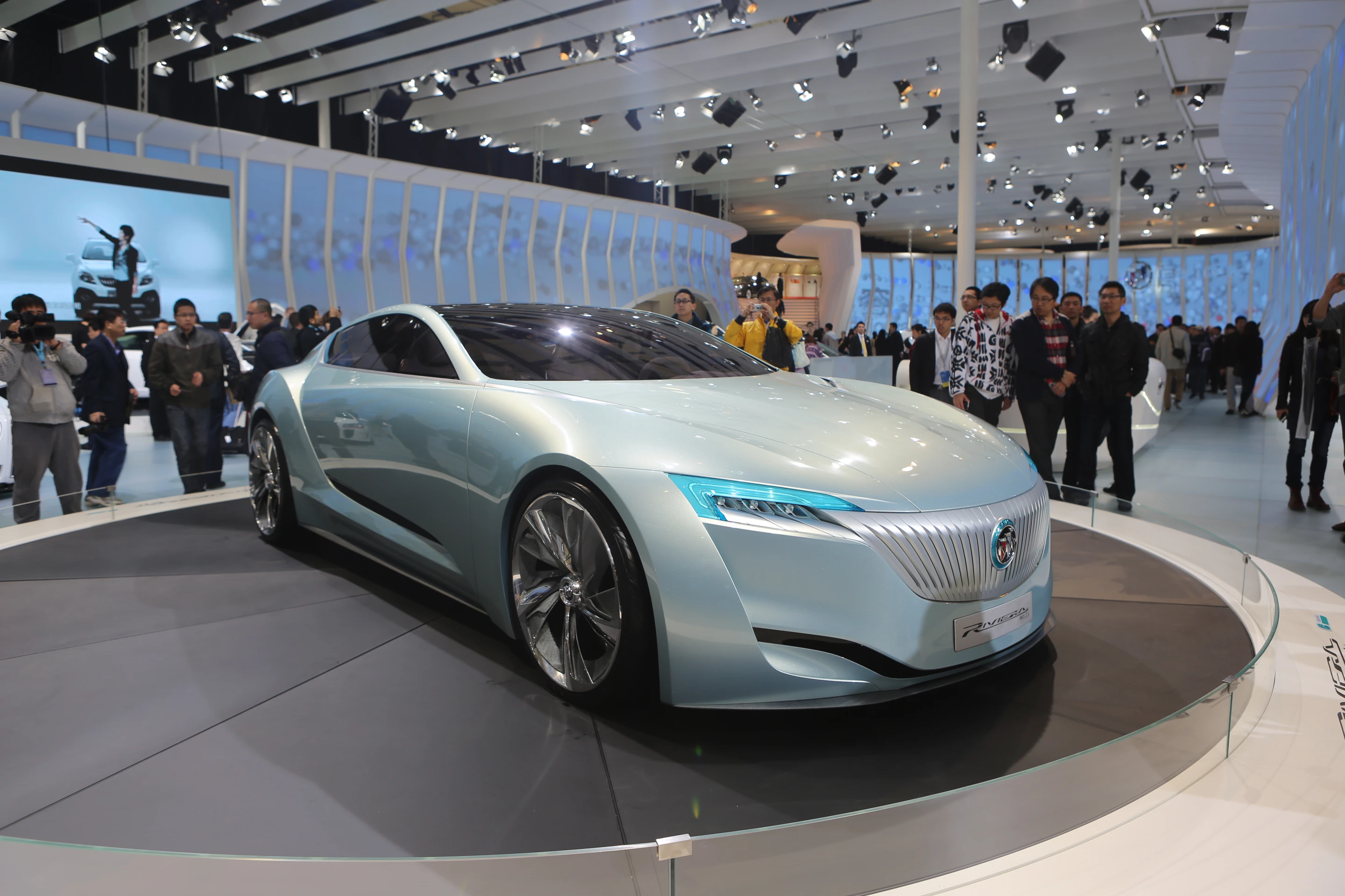 The Buick Riviera concept debuts at the 2013 Shanghai Auto Show