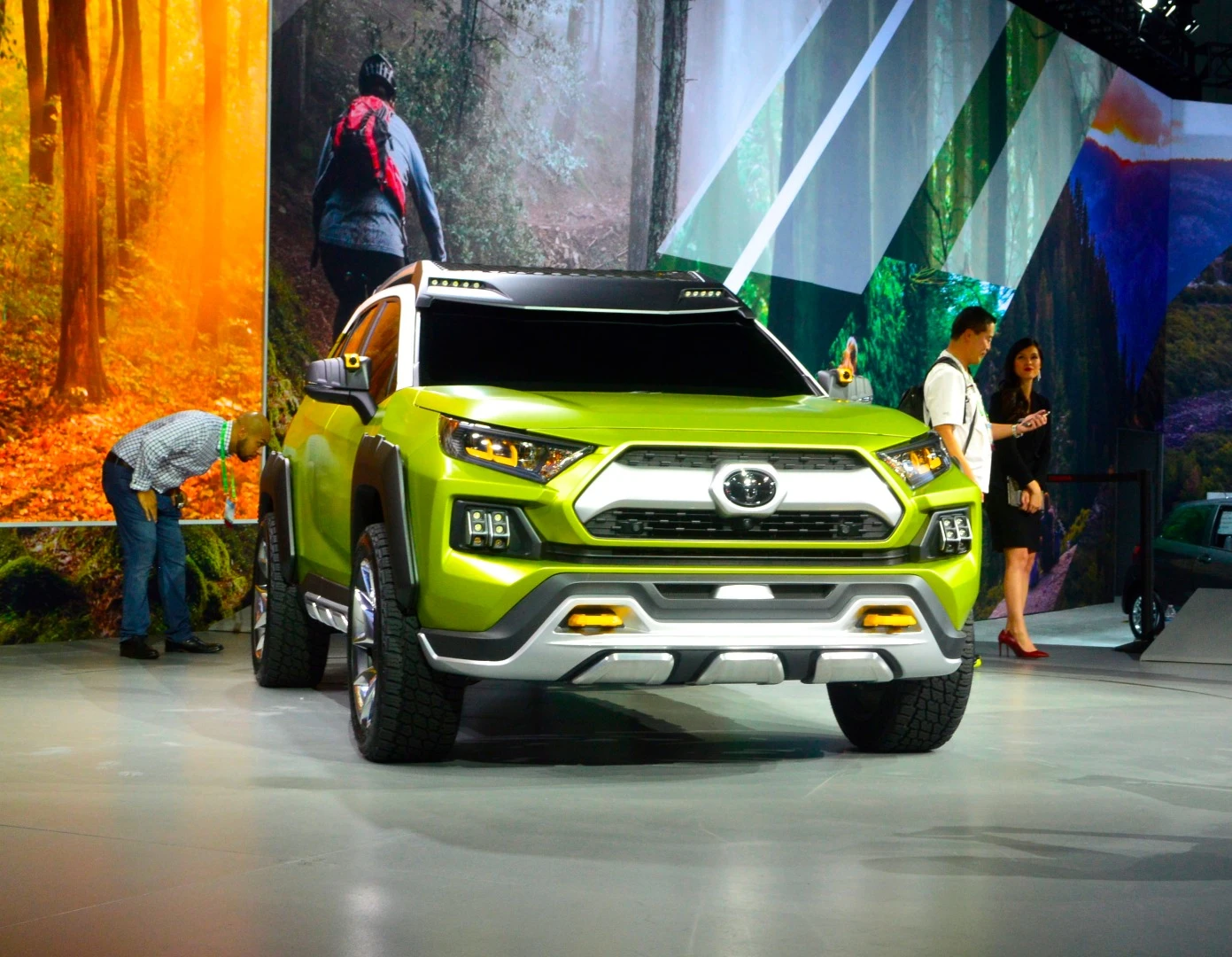 Toyota reveals the FT-AC concept at the 2017 LA Auto Show