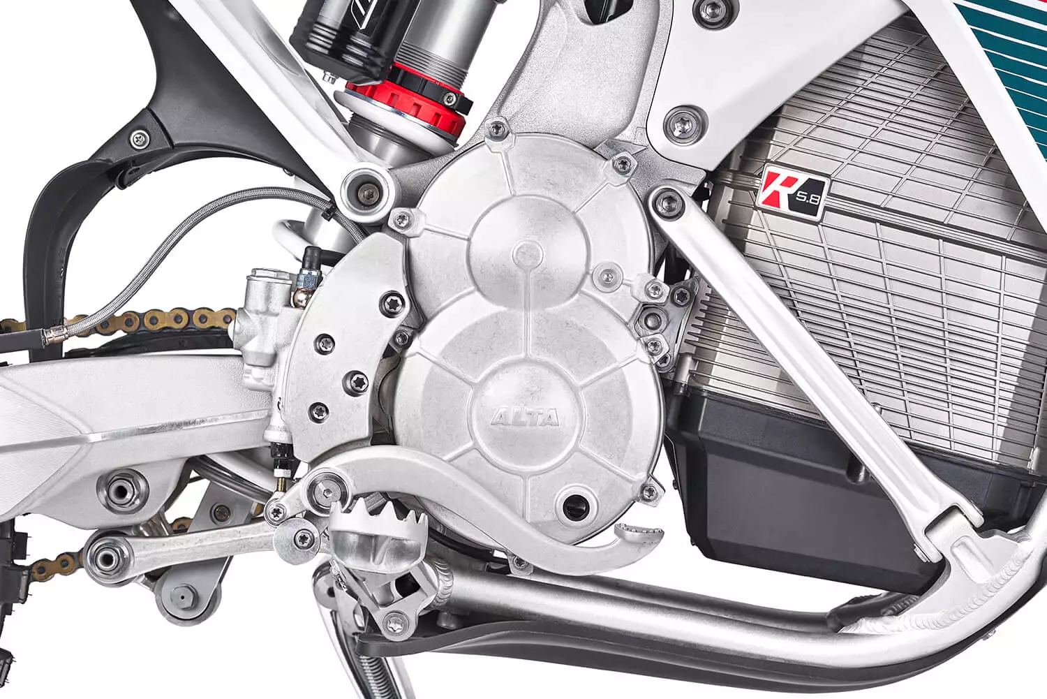 Alta Redshift EXR: 50-horsepower electric motor