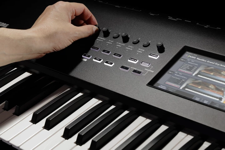 The monstrous number of sounds available on the Nautilus are divided into three broad collections for ease of use