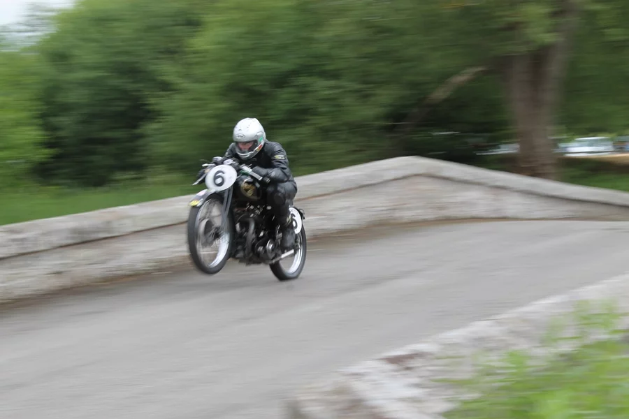 1936 BMW R5 RS ridden by Mike Farrall