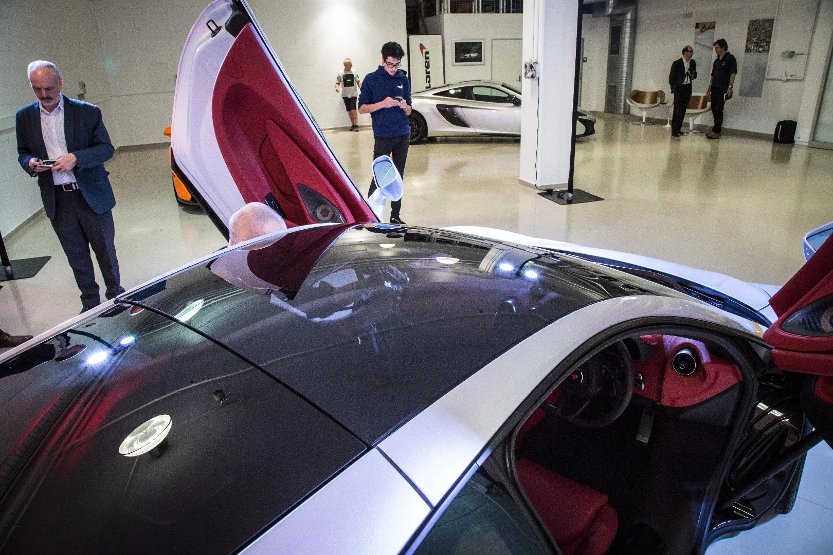 The 570GT is fitted with a panoramic roof as standard