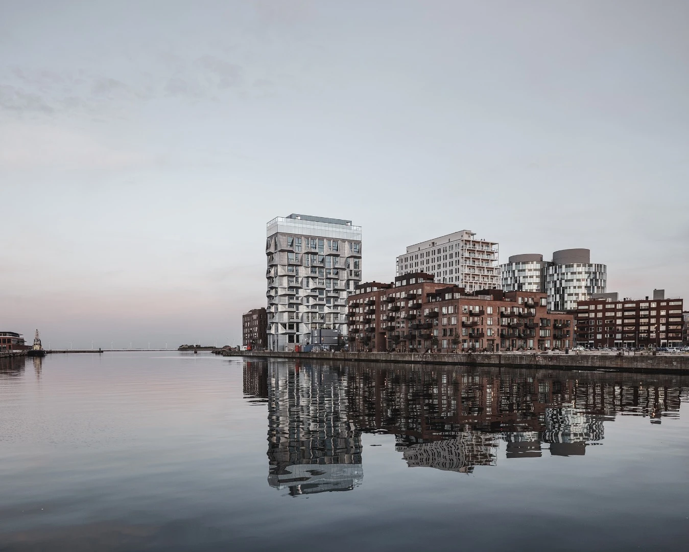 The Silo is part of a wider transformation of Copenhagen’s Nordhavn (North Harbor) area