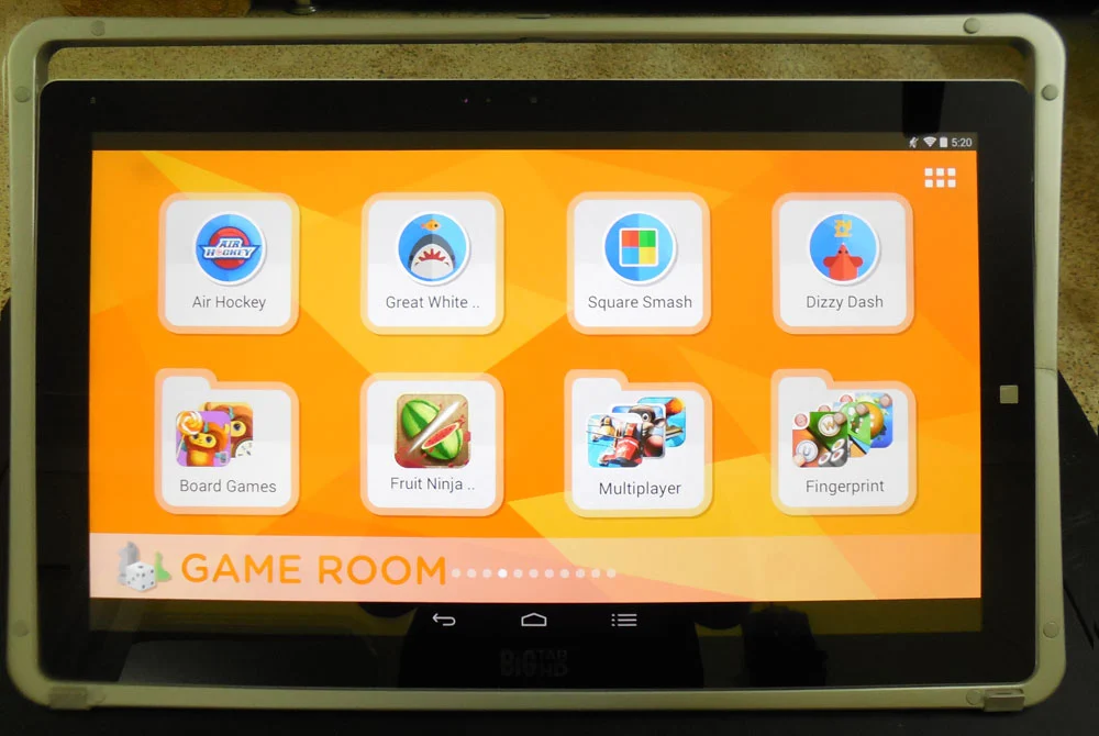 Game room with some well known games (Photo: Lakshmi Sandhana/Gizmag.com)