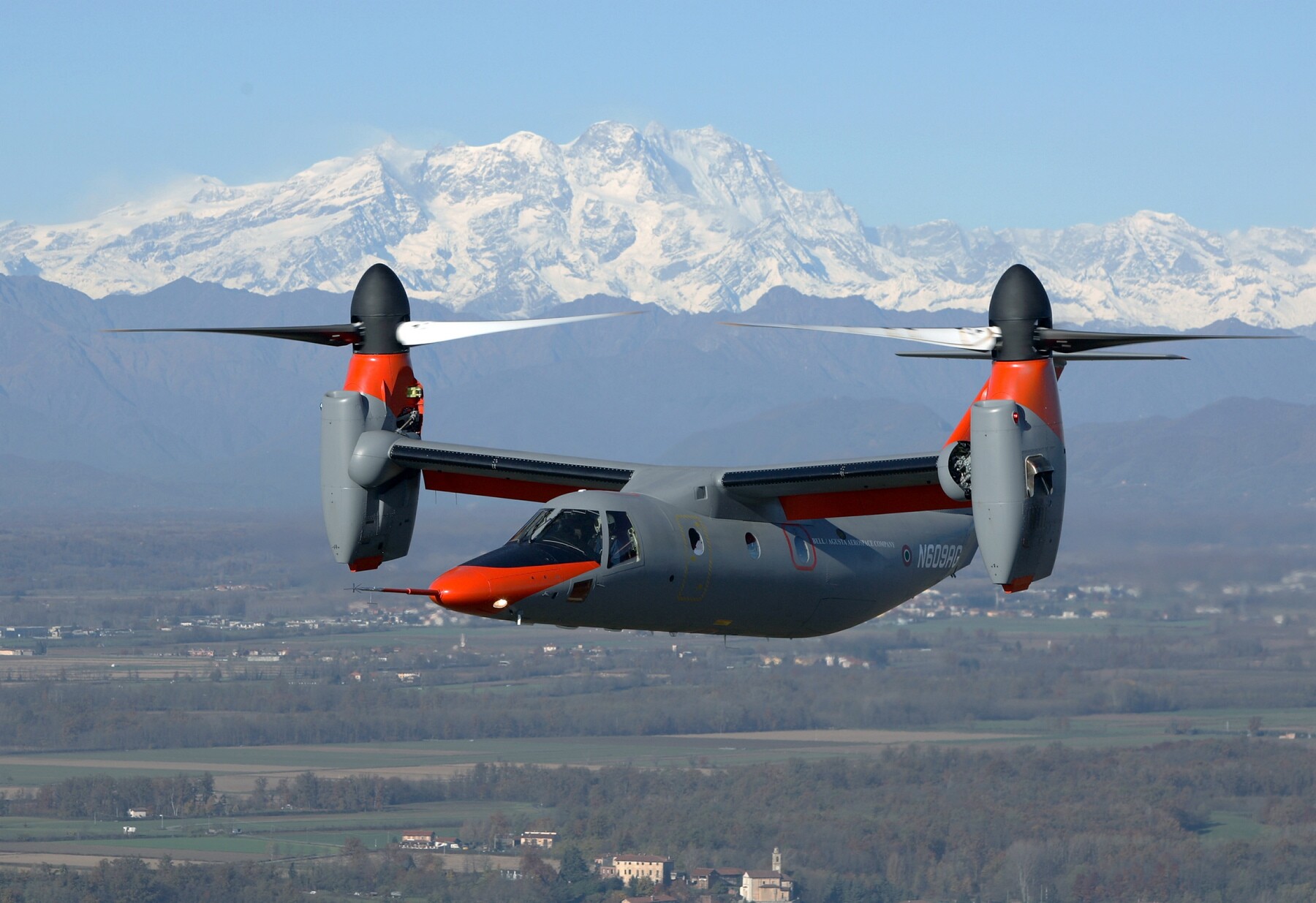 AW609 tiltRotor aircraft completes autorotation trials