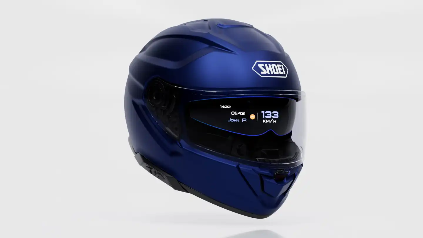shoei gt air 2 blue - GT-Air 3 Scenario Helmet smooth ride Shoei Matte Blue GT-Air II